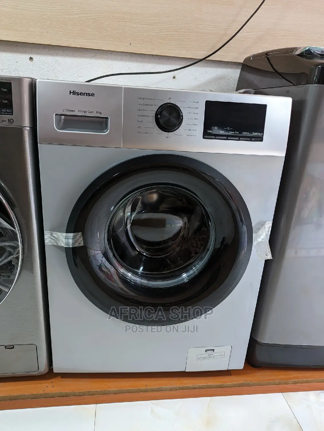 Hisense Automatic Front Load Washing Machine 8kg WFQP8012VMS