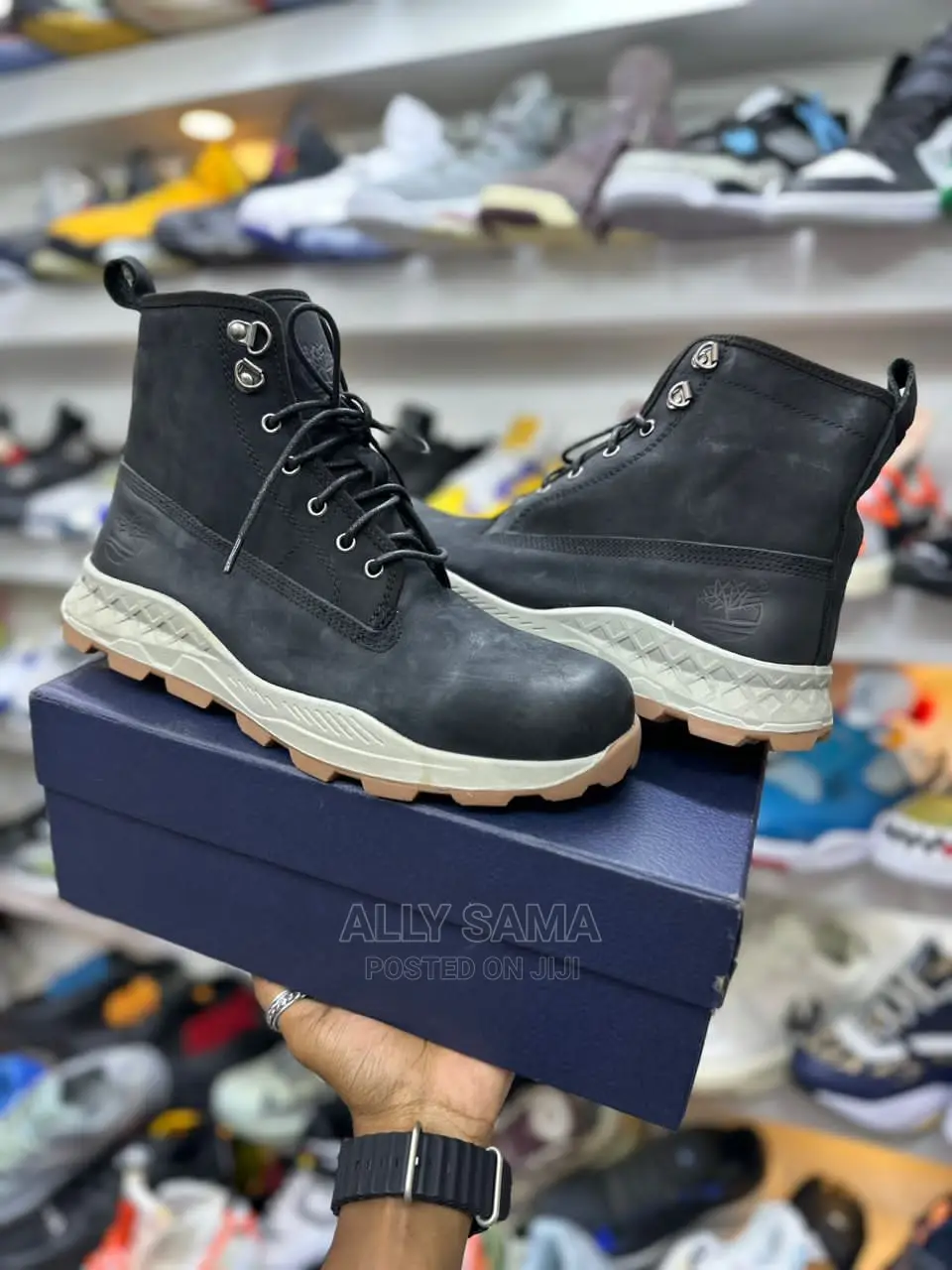 Timberland Boots Pure Leather Black