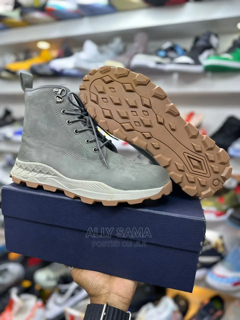 Timberland Boots Pure Leather Gray