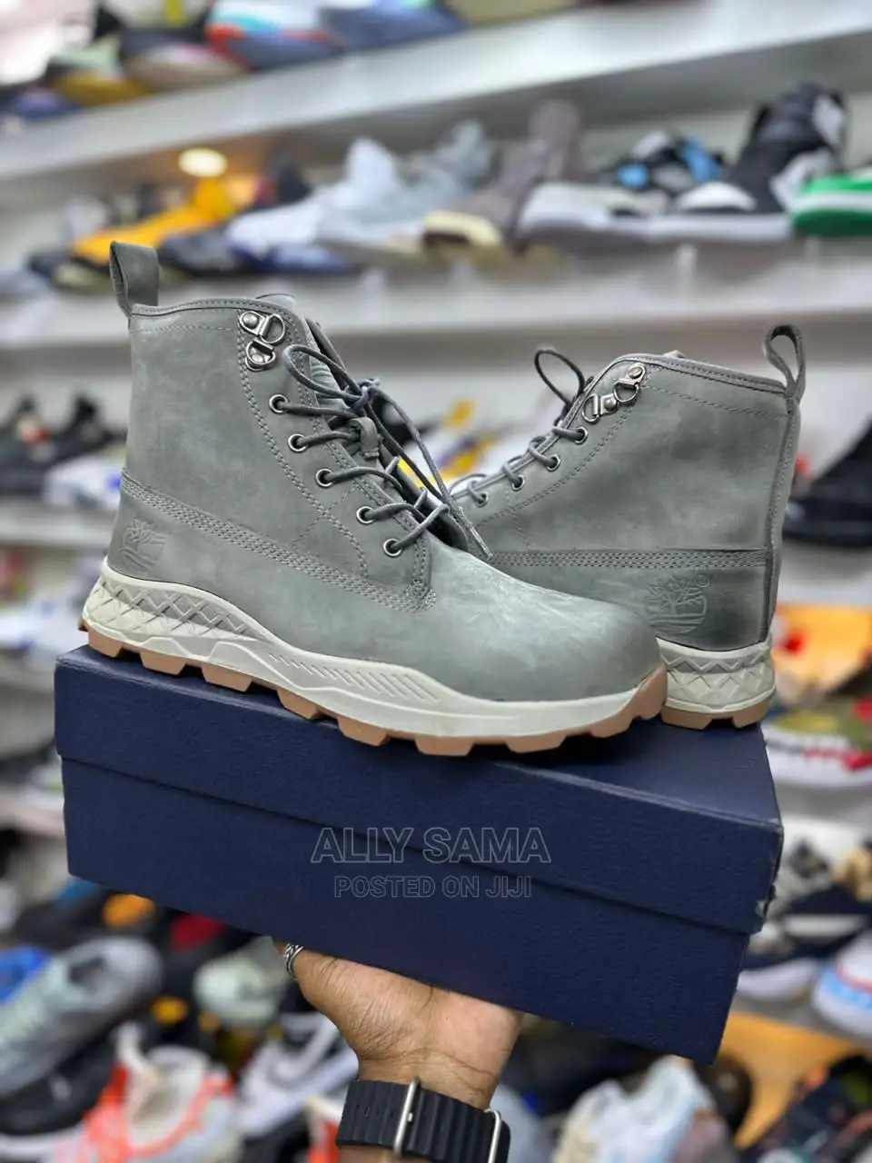Timberland Boots Pure Leather Gray