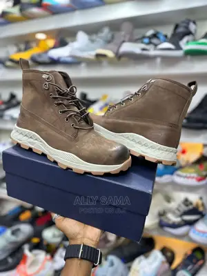 Timberland Boots Pure Leather Coffee
