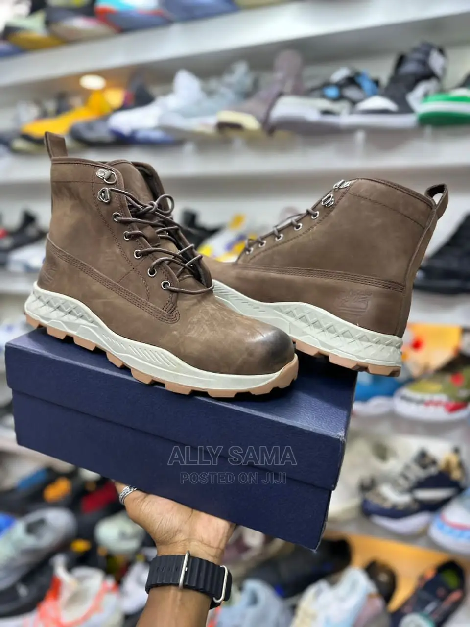 Timberland Boots Pure Leather Coffee