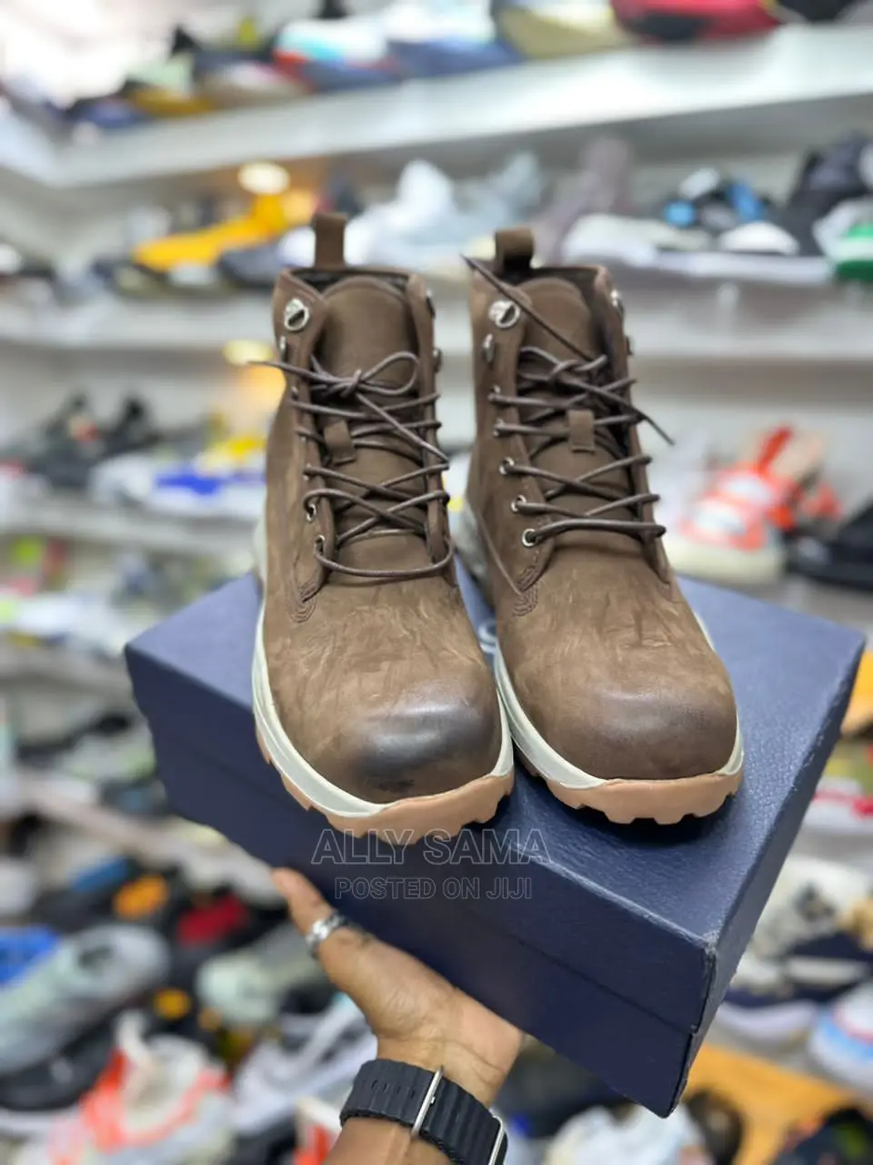 Timberland Boots Pure Leather Coffee