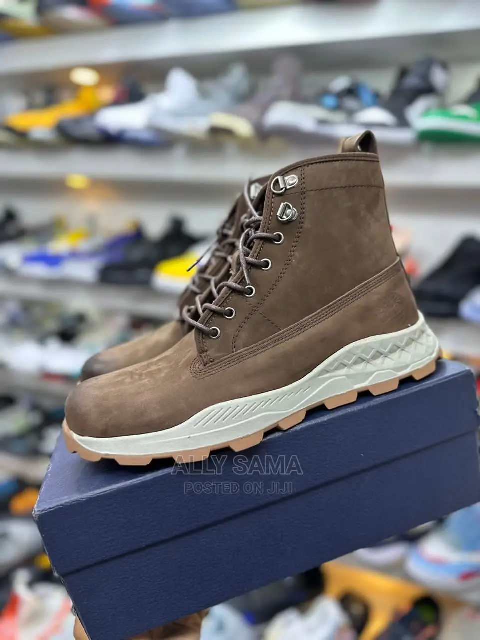 Timberland Boots Pure Leather Coffee