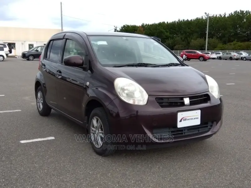 Toyota Passo 2012 Burgandy