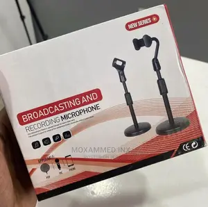 Broadcasting Table Stand for Phone Microphone