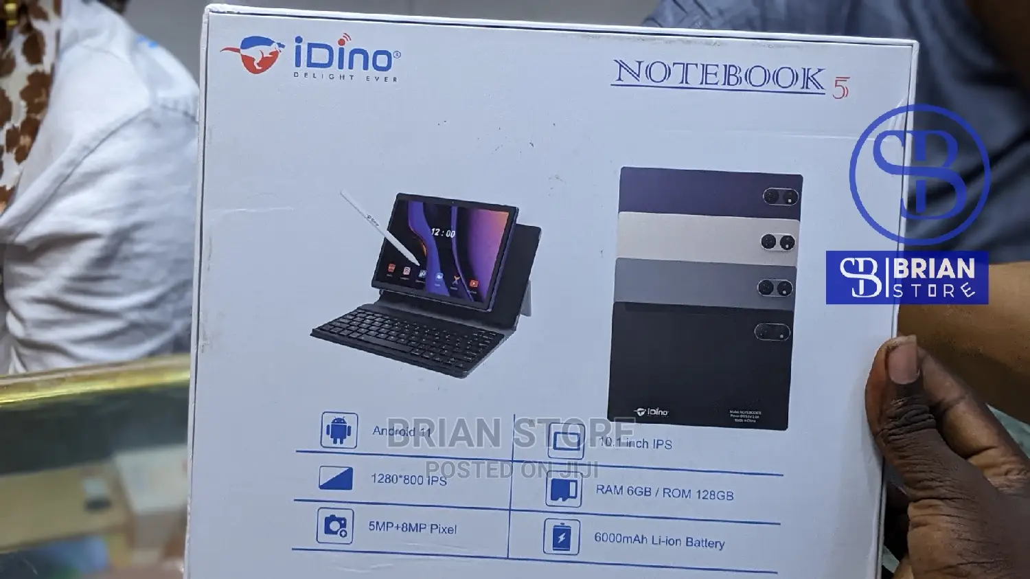 New Idino Notebook 5 128 GB Black