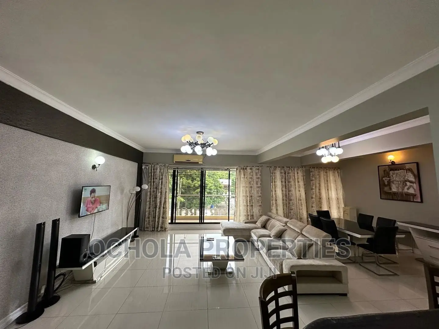 Furnished 3bdrm Apartment in Masaki for Rent