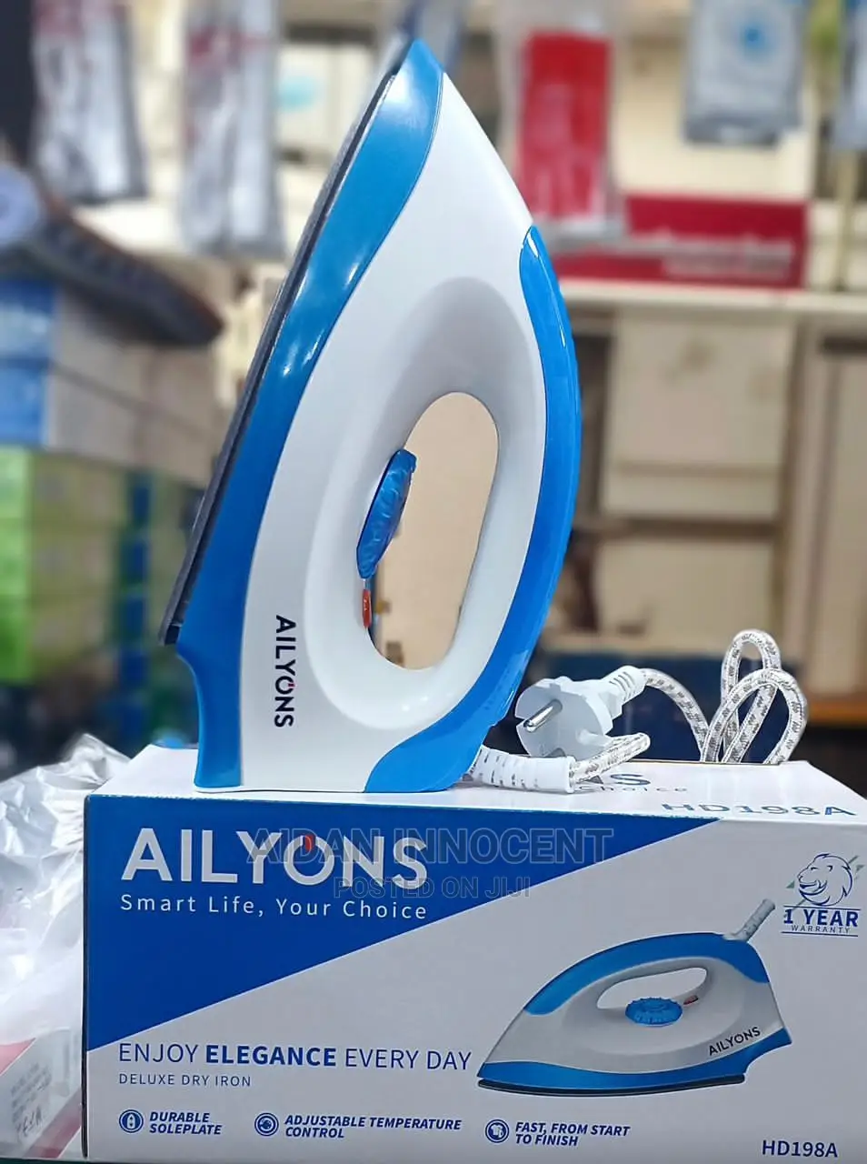 Pasi- Ailyon Dry Iron