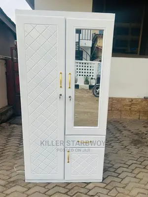Kabati Jeupe Milango 2 Jipya