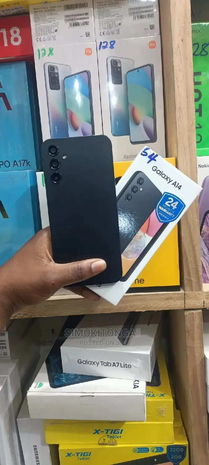 New Samsung Galaxy A14 5G 64 GB Black