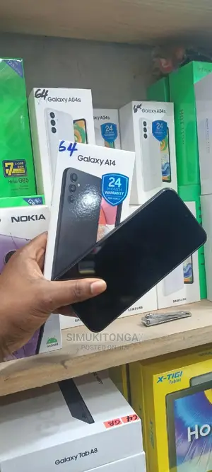 New Samsung Galaxy A14 5G 64 GB Black
