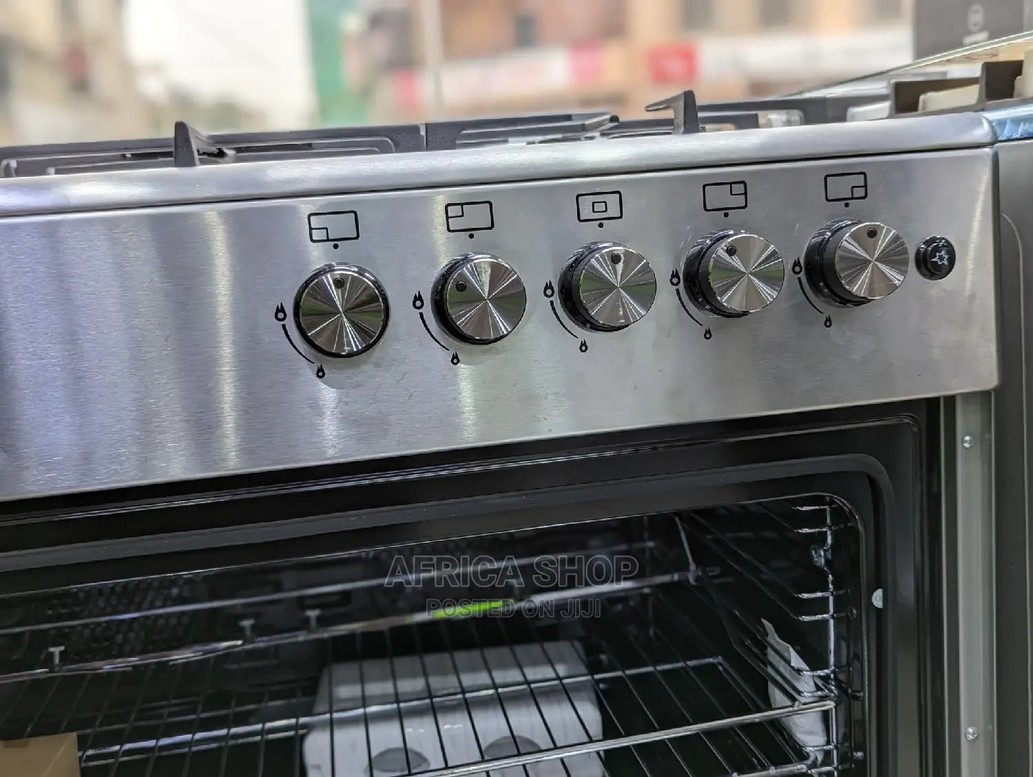 Von 5plates Gas Standing Cooker F9S50E2.1LRF.1