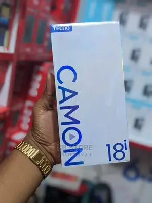 New Tecno Camon 18i 128 GB Black