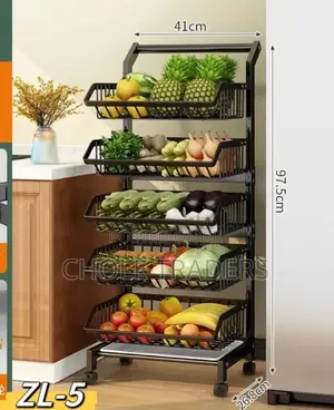 5-Tier Storage Basket / Rack