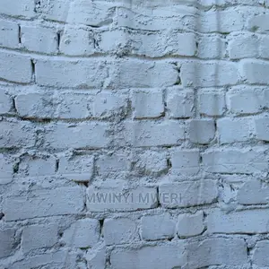 White Brick 15*2m Printed Wrinkle Free Cloth Backdrop