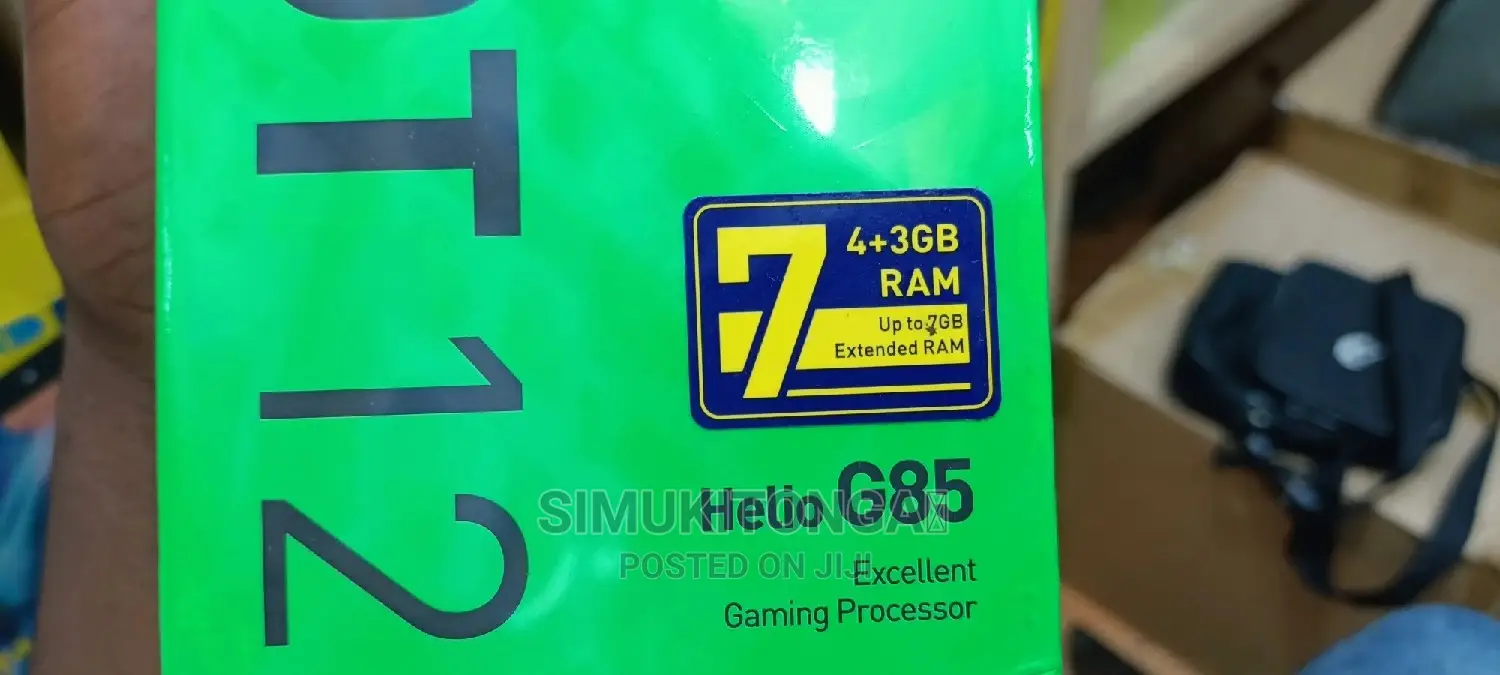 New Infinix Hot 12 128 GB Black
