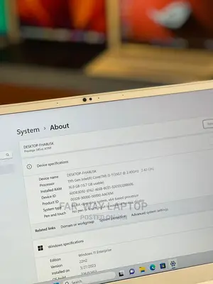 New Laptop MSI 16GB Intel Core I5 SSD 512GB
