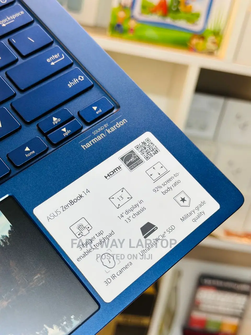 New Laptop Asus Zenbook 14 UX434 16GB Intel Core I7 SSD 256GB