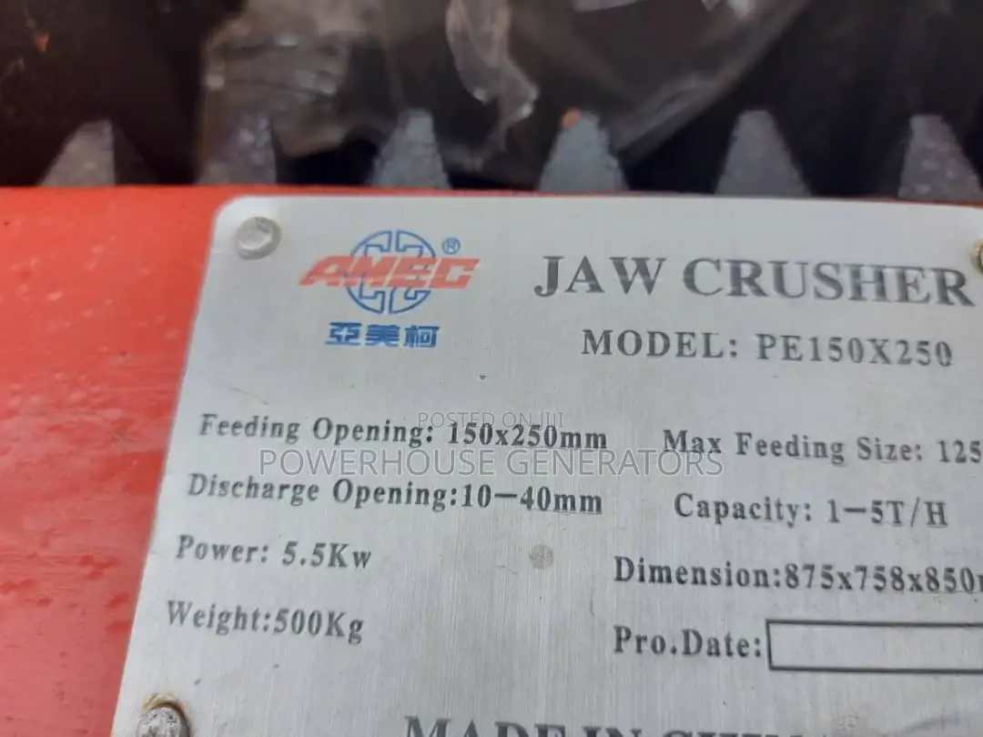 Amec Jaw Crusher