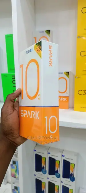 New Tecno Spark 10C 128 GB Black