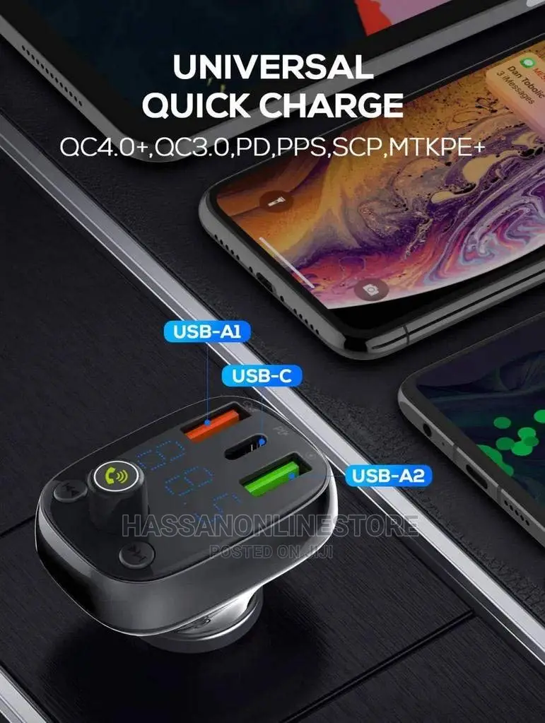 LDNIO C704Q Fast Car Charger