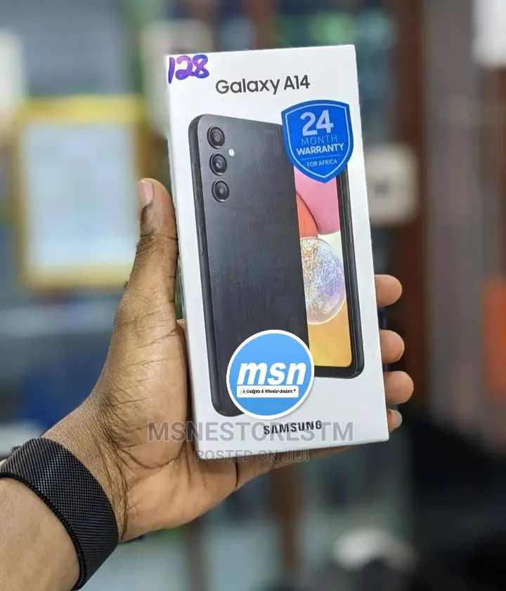 New Samsung Galaxy A14 64 GB Black