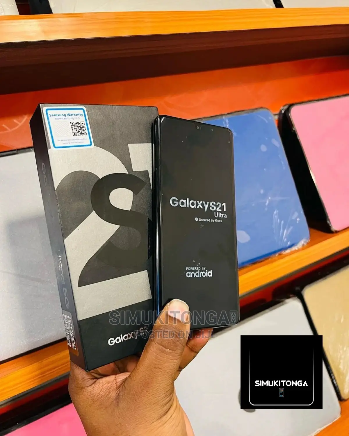 New Samsung Galaxy S21 Ultra 5G 128 GB Black