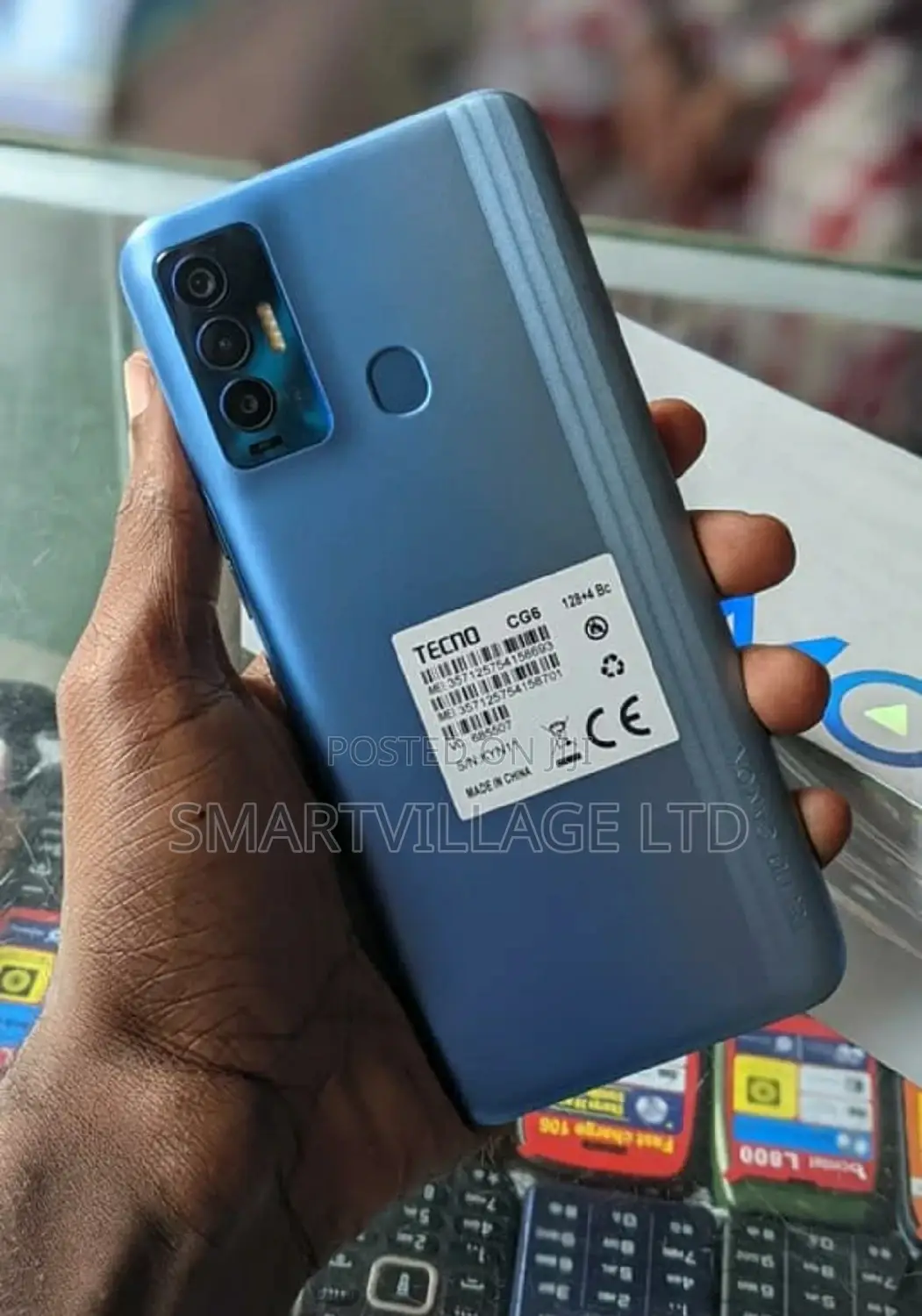 New Tecno Camon 18i 128 GB Blue