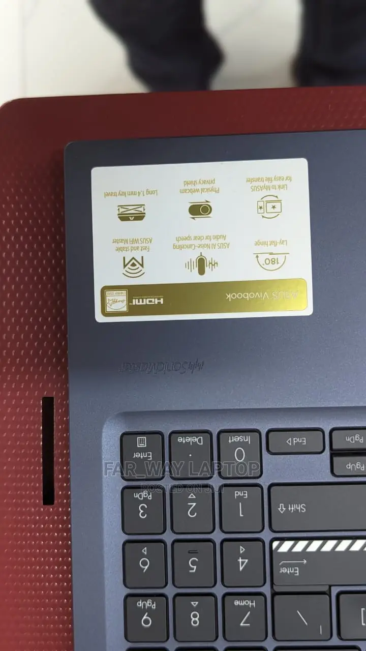 New Laptop Asus VivoBook 15 X505BA 12GB Intel Core I5 SSD 512GB