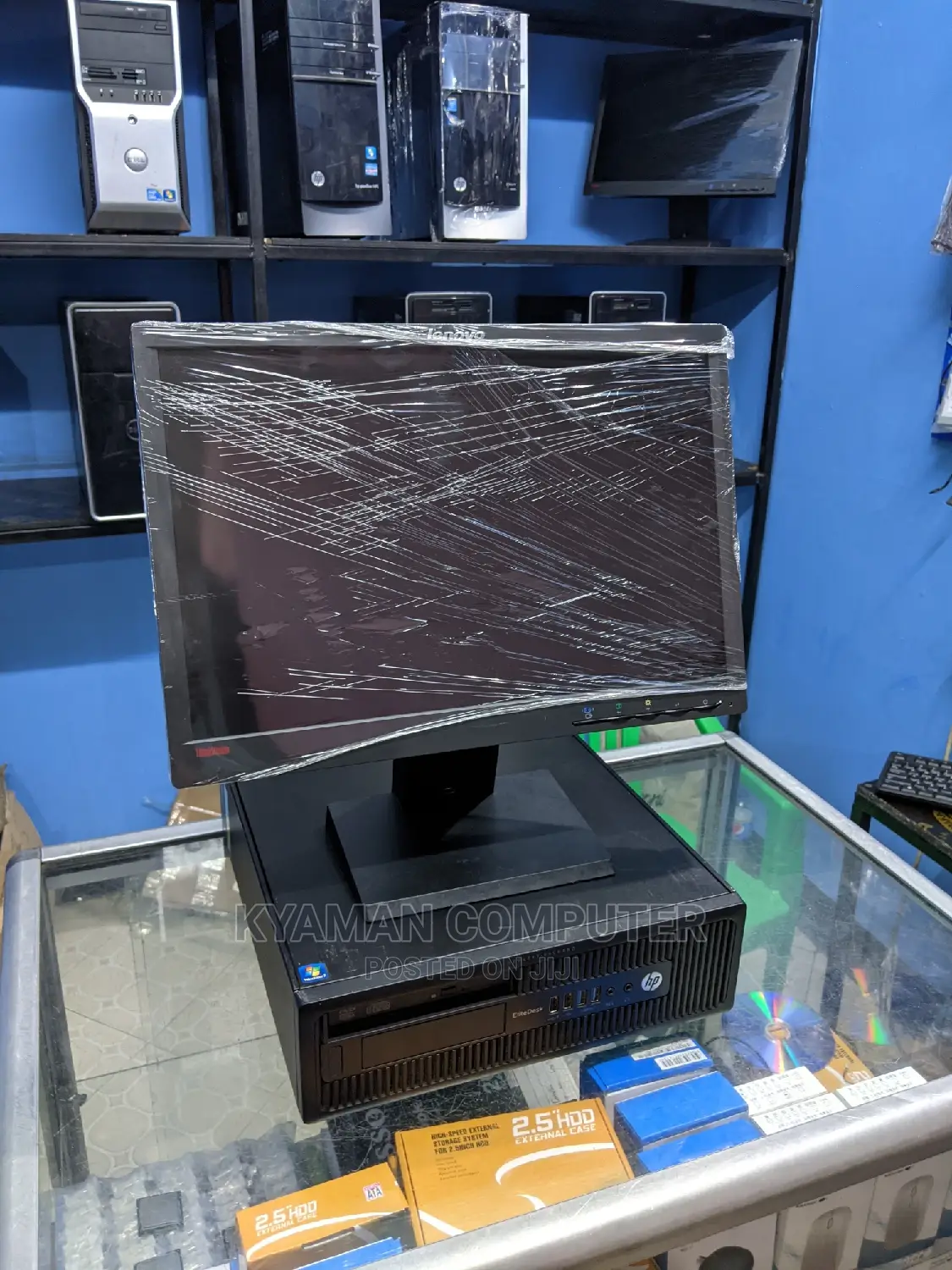 Desktop Computer HP EliteDesk 800 2GB AMD A4 HDD 500GB