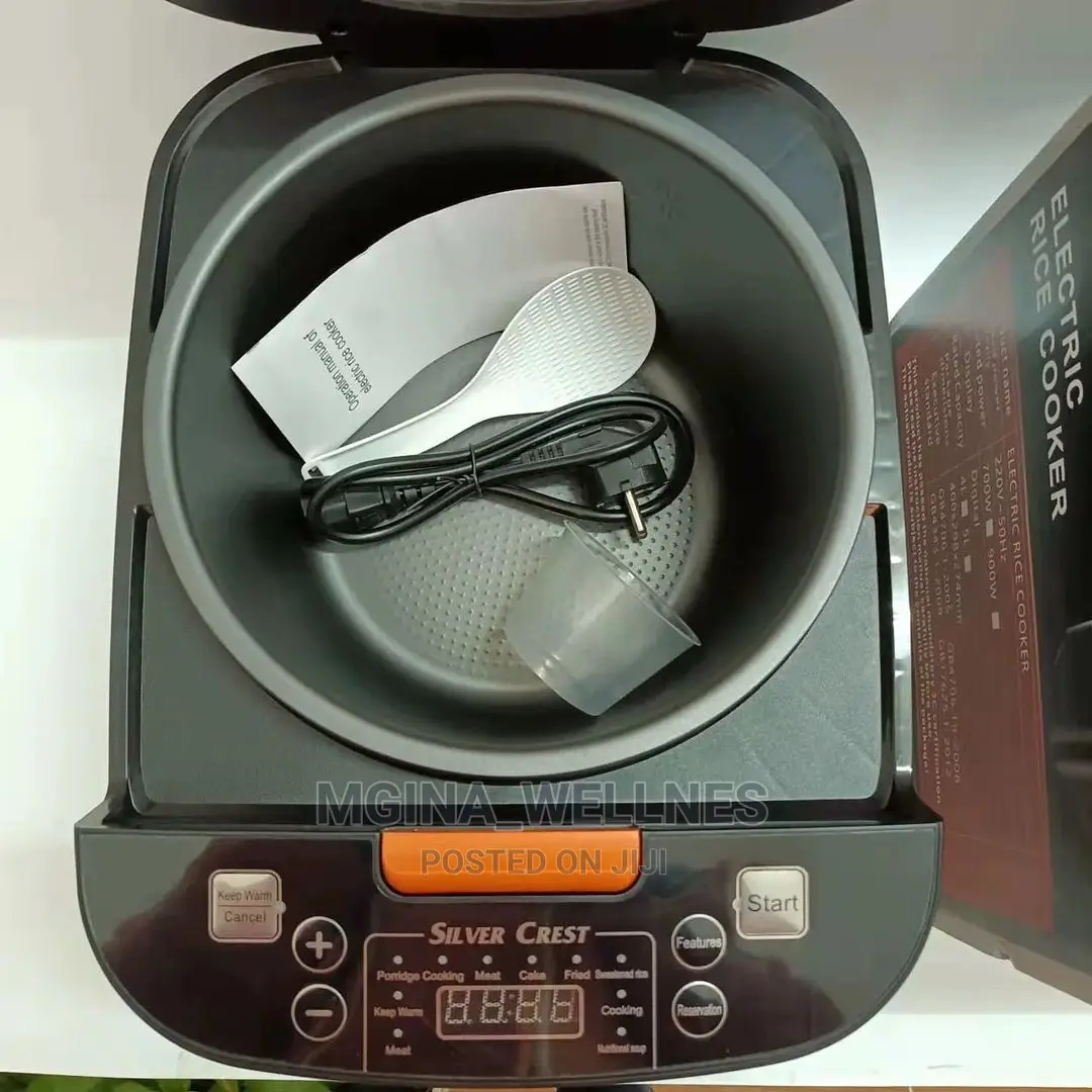 5L Silver Crest Electric Rice Cooker
