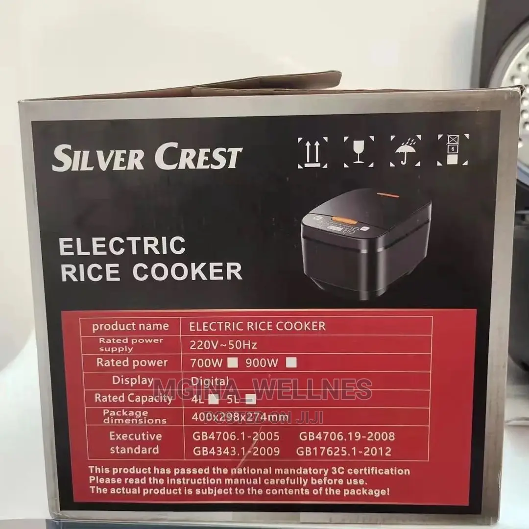 5L Silver Crest Electric Rice Cooker