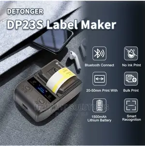 Photo - Portable Bluetooth Barcode Printer