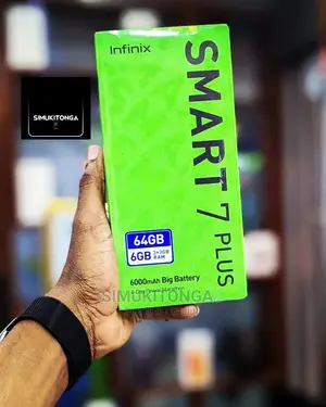New Infinix Smart 7 Plus 64 GB Blue