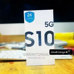 New Samsung Galaxy S10 5G 256 GB Gold