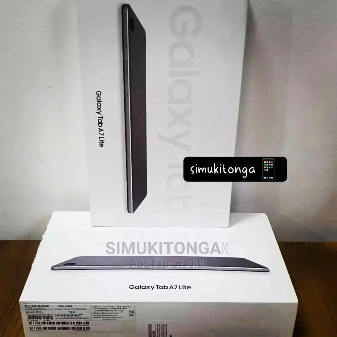 New Samsung Galaxy Tab A7 Lite 32 GB Black