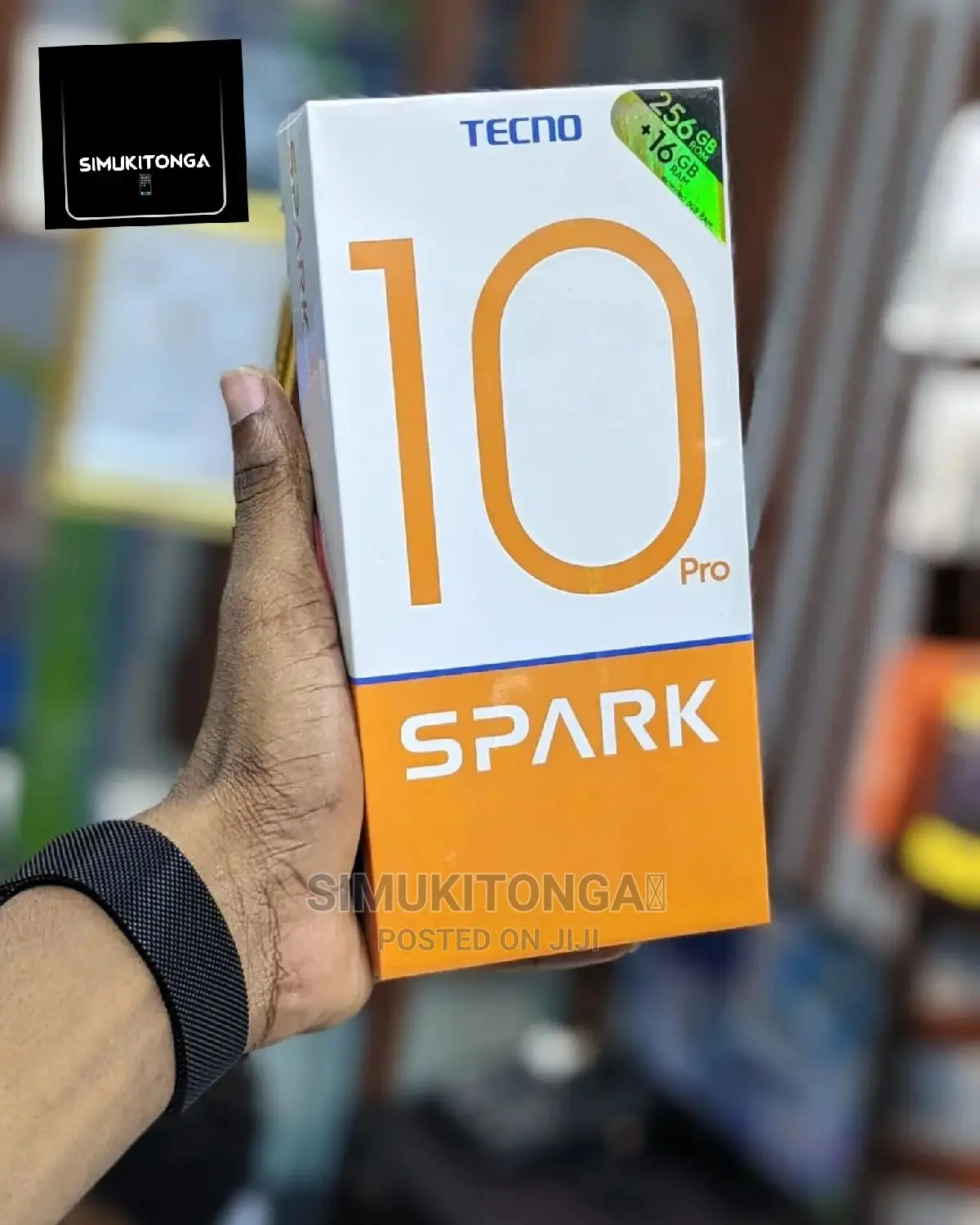 New Tecno Spark 10 Pro 256 GB Black