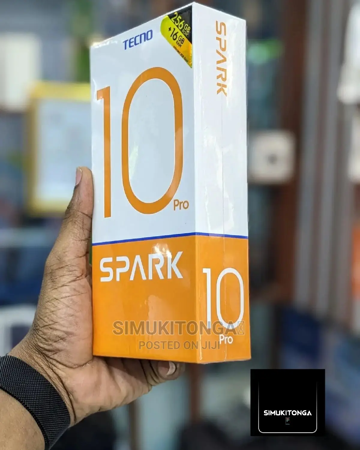 New Tecno Spark 10 Pro 256 GB Black