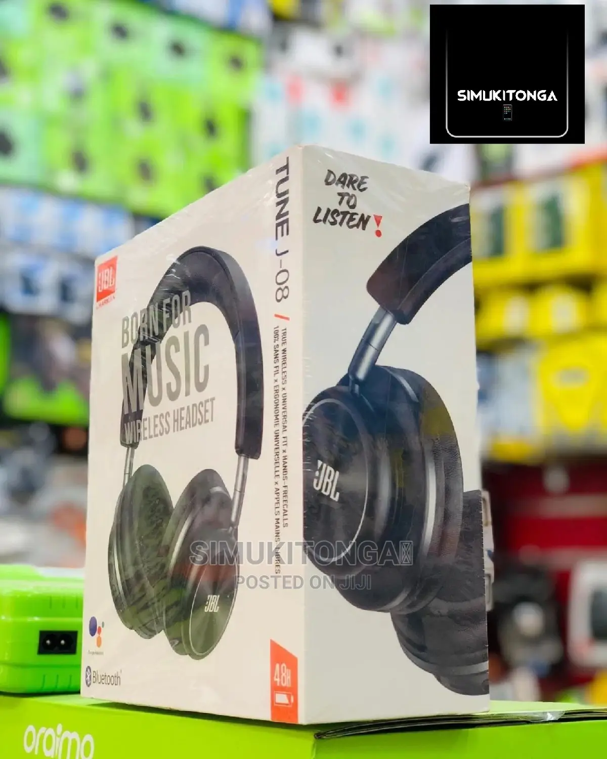 Jbl Tune J-08 Wireless Headphone Org.