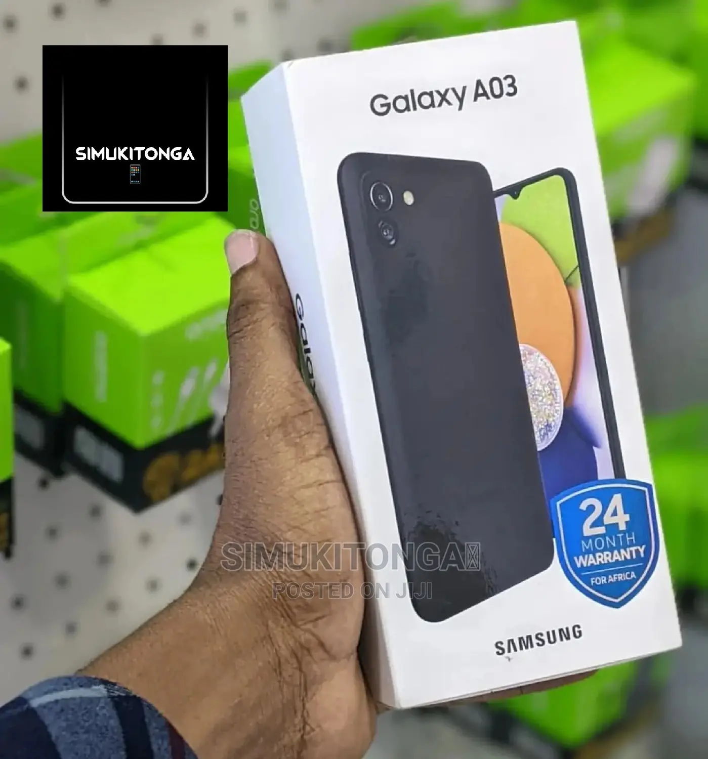 New Samsung Galaxy A03 64 GB Black