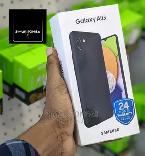 New Samsung Galaxy A03 64 GB Black