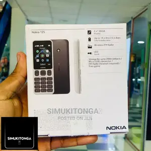 New Nokia 125 Black