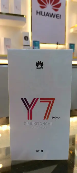 New Huawei Y7 Prime 64 GB Black