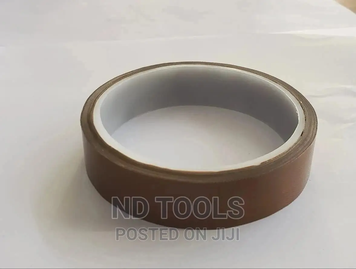 High Temp Heat Resistance Brown PTFE Tape:0.13mm*20mm*10m