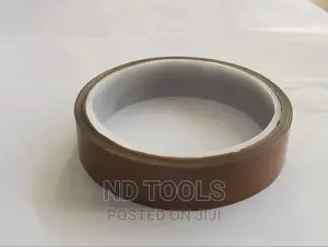 High Temp Heat Resistance Brown PTFE Tape:0.13mm*20mm*10m