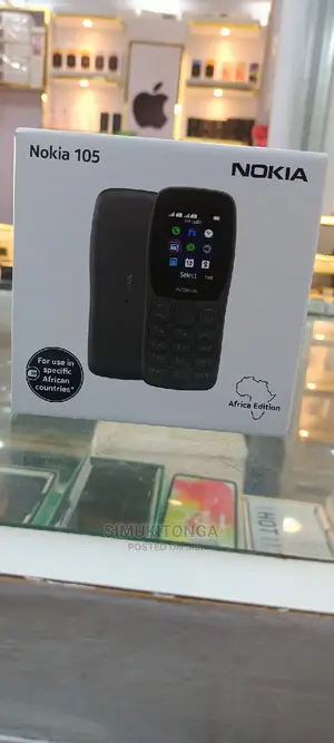 New Nokia 105 (2022) Black
