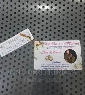 Tunaprint ID Card Za Harusi Na Send Off
