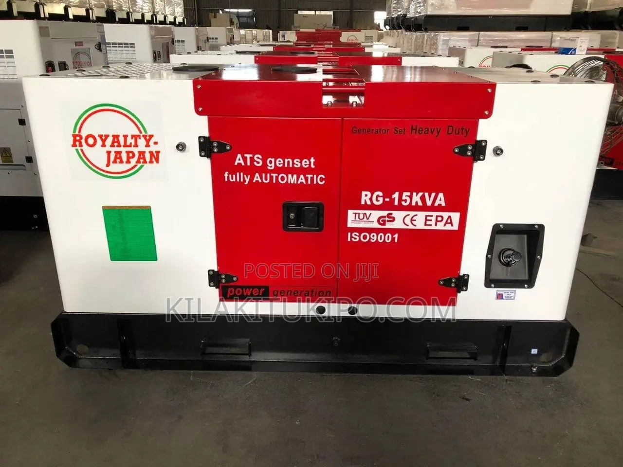 Industerial Generator 15kva Super Power