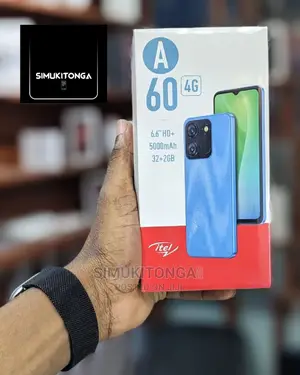 New Itel A60 4G 32 GB Black
